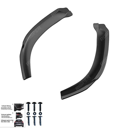 Rear Side Splitters (2PCS) For Ford Focus ST MK3 Facelift 2015-2018