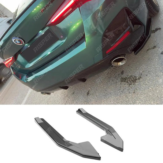 Rear Side Splitters For Bmw I4 & 4 Series Grand Coupe M Sport G26 2021+
