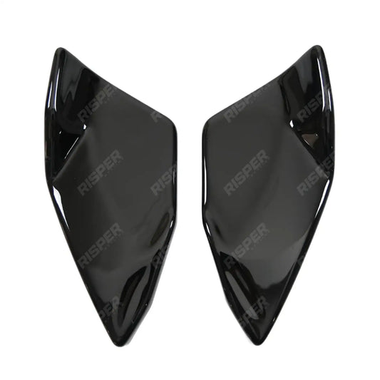 Rear Side Splitters in Gloss Black For Volkswagen Scirocco R 2014-2017