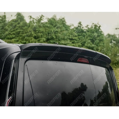 Rear Spoiler Barn Door in Gloss Black For Volkswagen Caddy MK5 2021+