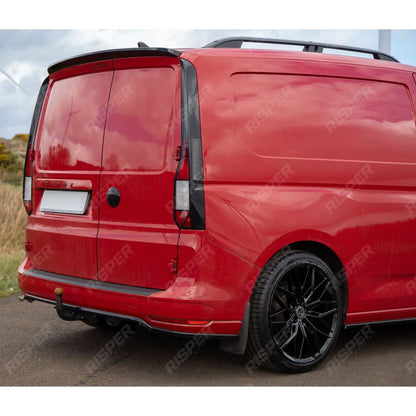 Rear Spoiler Barn Door in Gloss Black For Volkswagen Caddy MK5 2021+