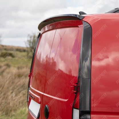 Rear Spoiler Barn Door in Gloss Black For Volkswagen Caddy MK5 2021+