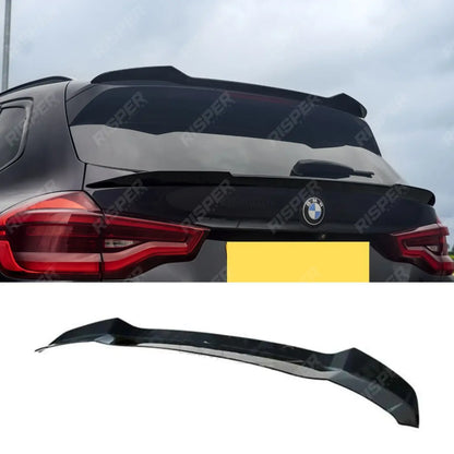 Rear Spoiler Cap in Gloss Black For BMW X3 G01 2018-2021 - M Sport