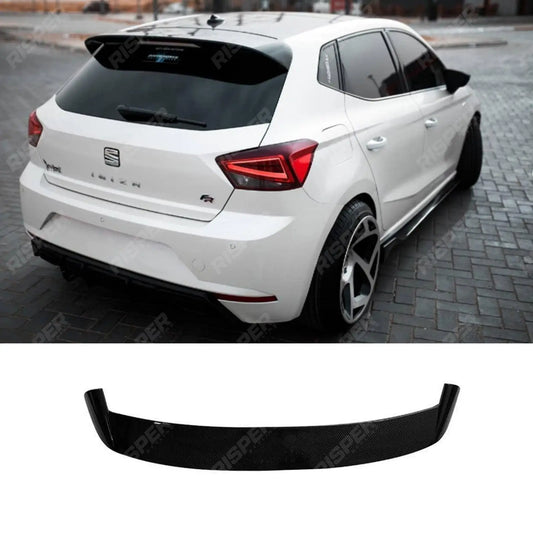 Rear Spoiler 'Cupra Look' In Gloss Black For Seat Ibiza 5dr Mk5 6f 2017-2022