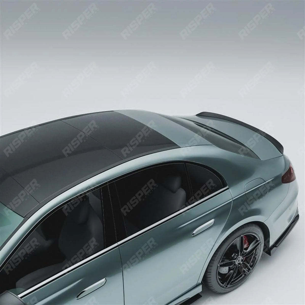 Rear Spoiler E63s Style In Gloss Black For Mercedes E Class W214 2024+