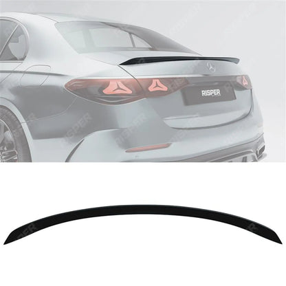 Rear Spoiler E63s Style In Gloss Black For Mercedes E Class W214 2024+