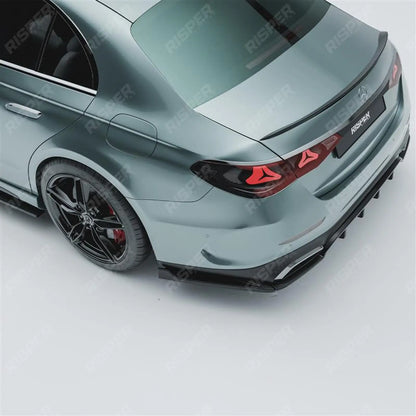 Rear Spoiler E63s Style In Gloss Black For Mercedes E Class W214 2024+