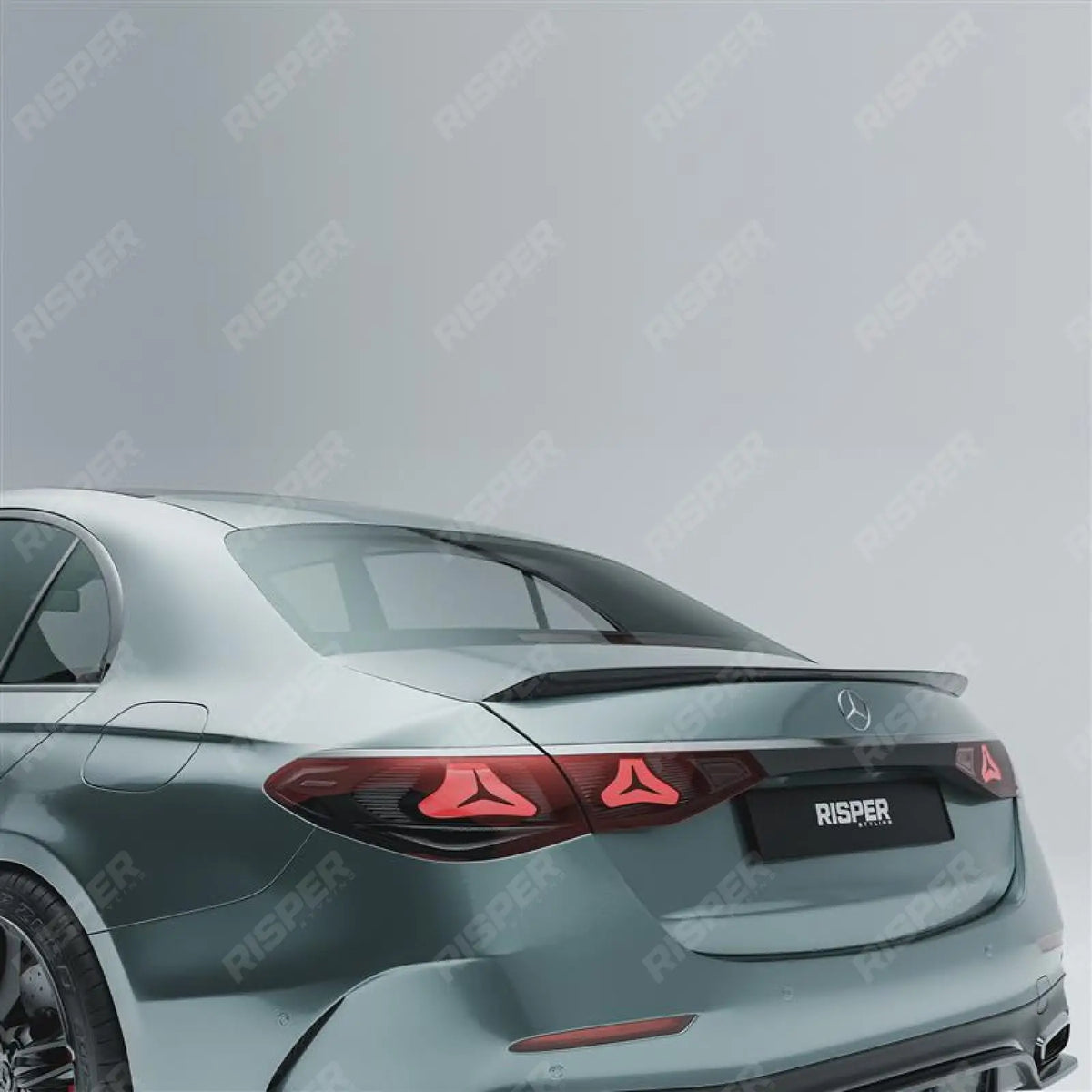 Rear Spoiler E63s Style In Gloss Black For Mercedes E Class W214 2024+