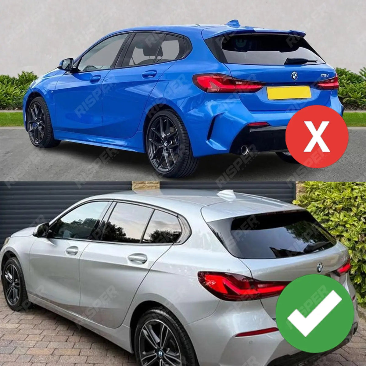 Rear Spoiler For BMW 1 Series F40 M Sport Style SE Sport 2018-2024