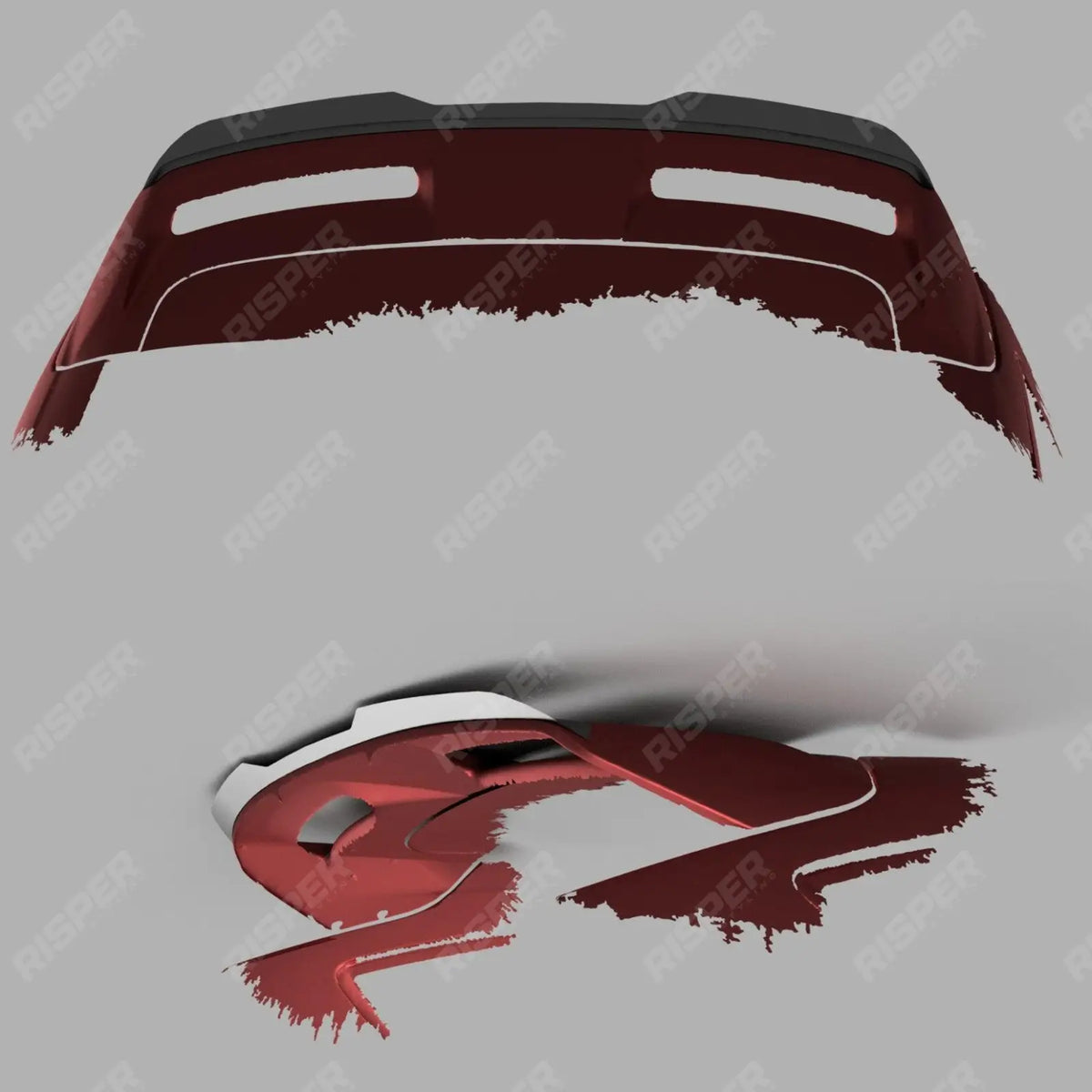Rear Spoiler For Ford Focus ST MK3 Hatchback 2010-2014 - / ST MK3 Facelift 2015-2018