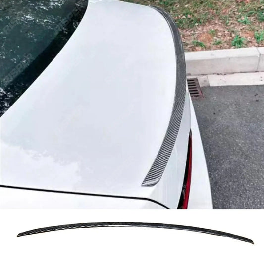 Rear Spoiler In Carbon Look For Bmw 5 Series G60 2024 On - M Sport