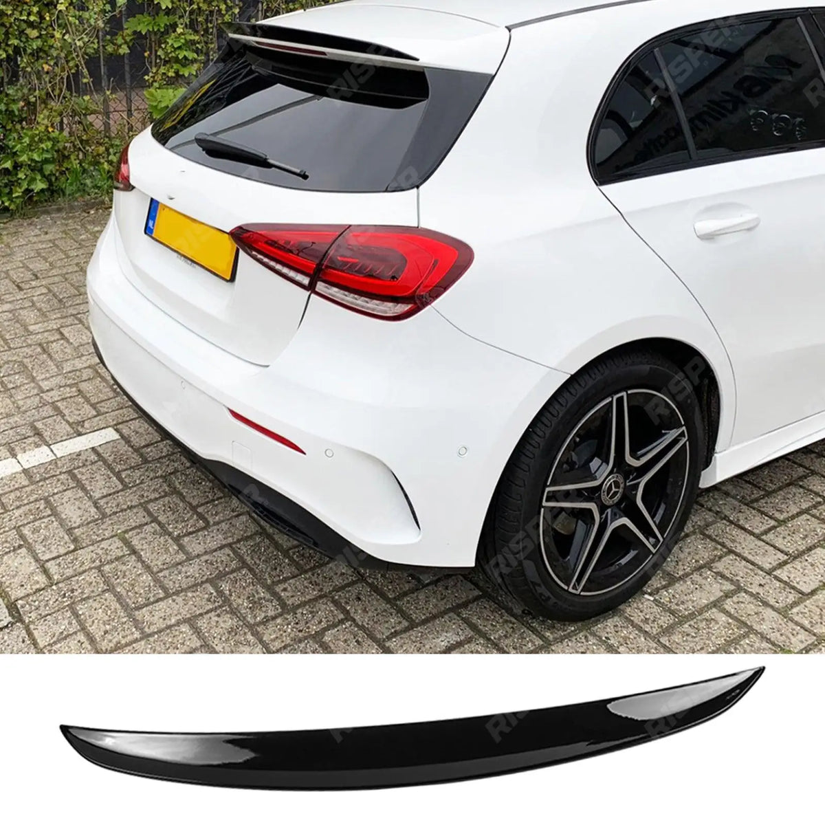 Rear Spoiler In Gloss Black A35 Amg Style For Mercedes A Class W177 2020+