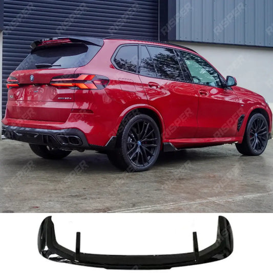 Rear Spoiler In Gloss Black For BMW X5 G05 LCI M Sport 2023+