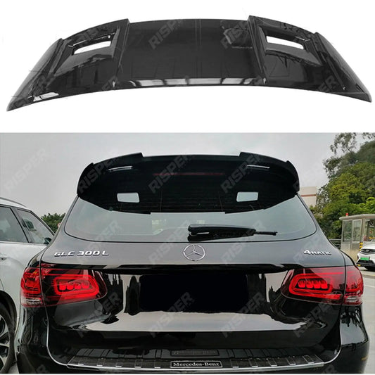 Rear Spoiler in Gloss Black For MERCEDES GLC 2015+ - X253 AMG Style
