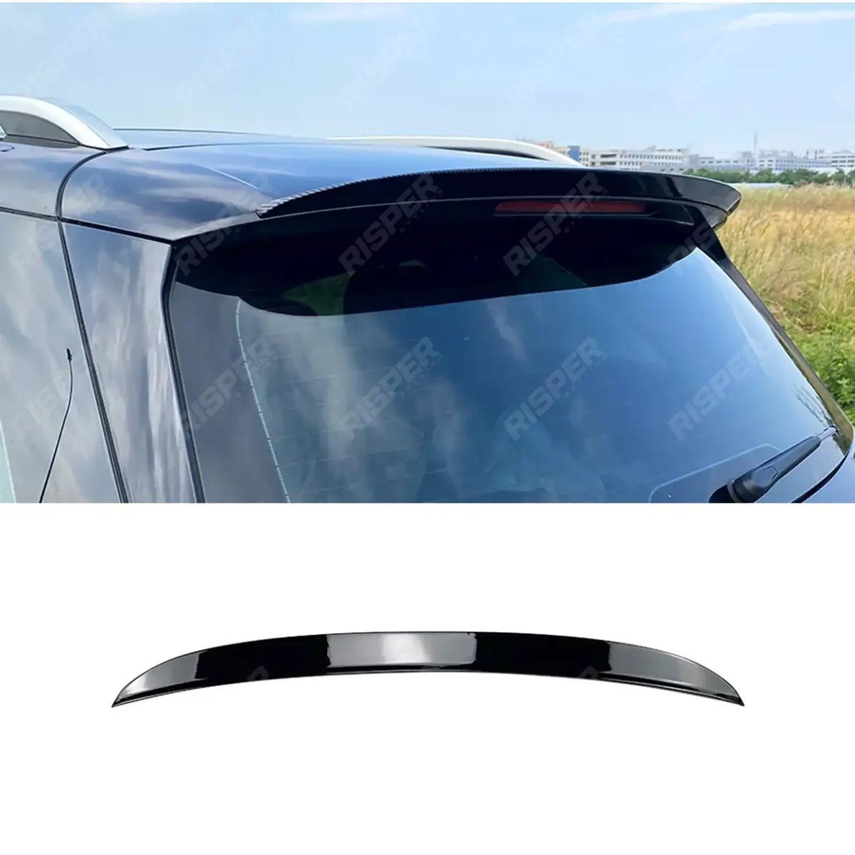 Rear Spoiler In Gloss Black For Mercedes GLE W167 2019+