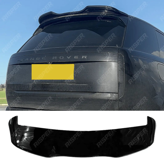 Rear Spoiler In Gloss Black For Range Rover Vogue 2023 on