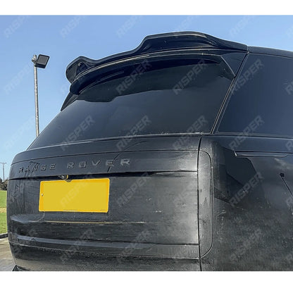 Rear Spoiler In Gloss Black For Range Rover Vogue 2023 on