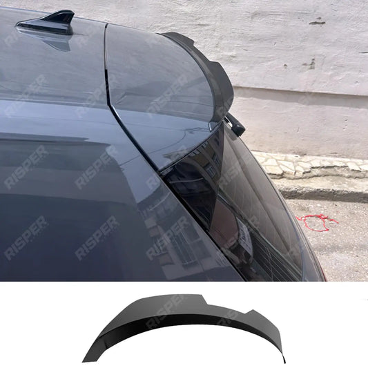 Rear Spoiler in Gloss Black For Vw Golf Mk8 Life / Match / Style 2019 on