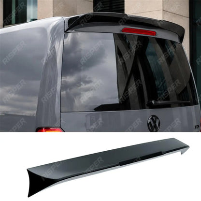 Rear Spoiler Tailgate In Gloss Black For Volkswagen Caddy 2005-2020
