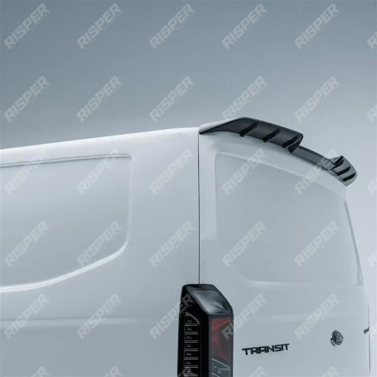 Rear Tailgate Spoiler Colour Coded or Primer For Ford Transit Custom 2023+