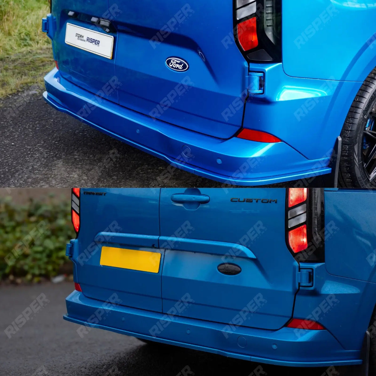Rear Threshold Camera Cover Colour Coded For Ford Transit Custom MK2 2024+