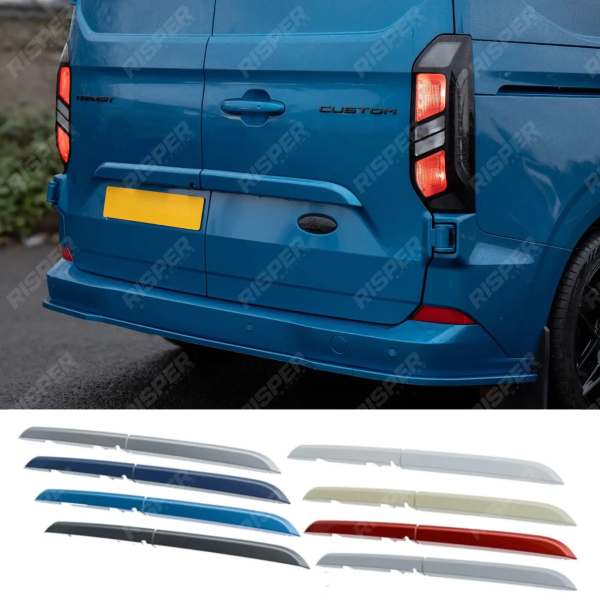 Rear Threshold Camera Cover Colour Coded For Ford Transit Custom MK2 2024+