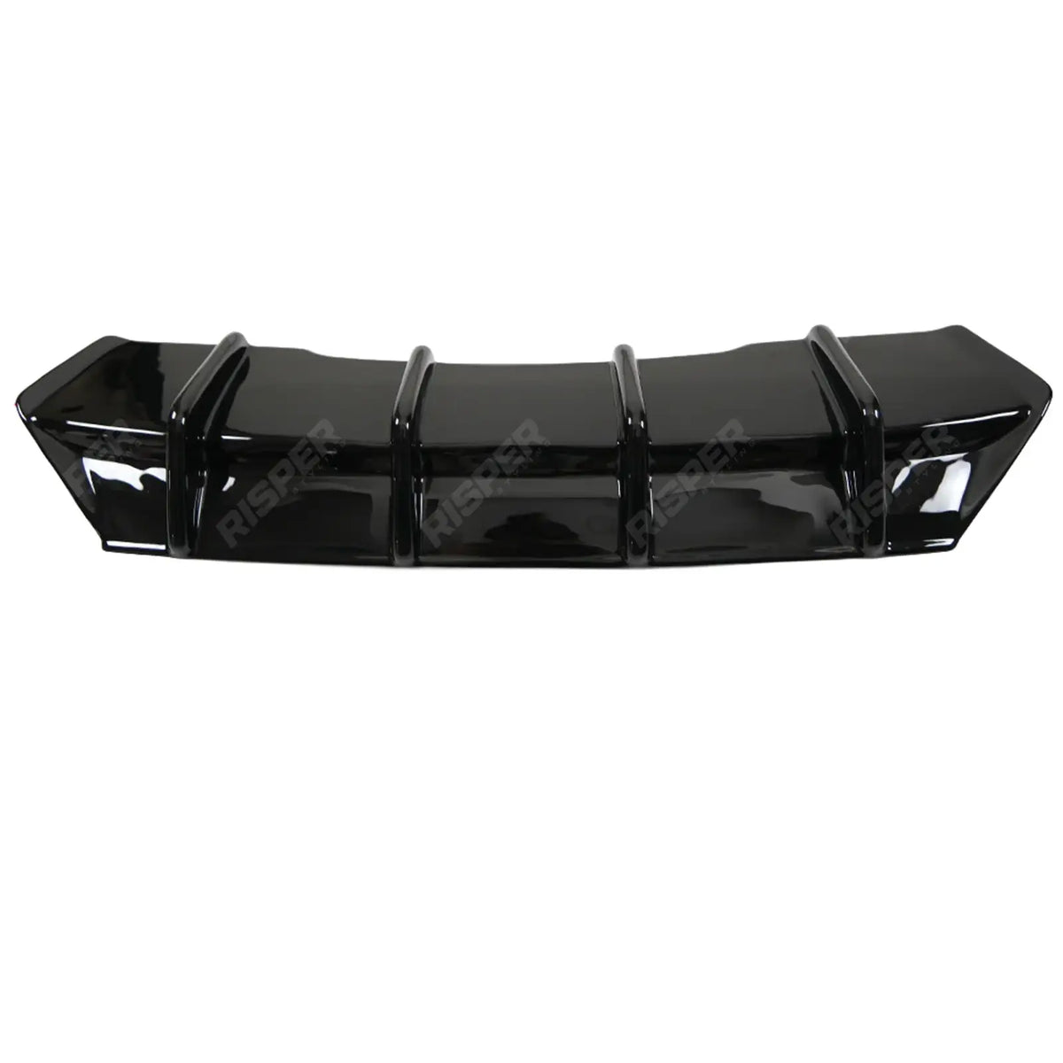 REAR VALANCE IN GLOSS BLACK For AUDI A4 B9 FACELIFT 2019-2024