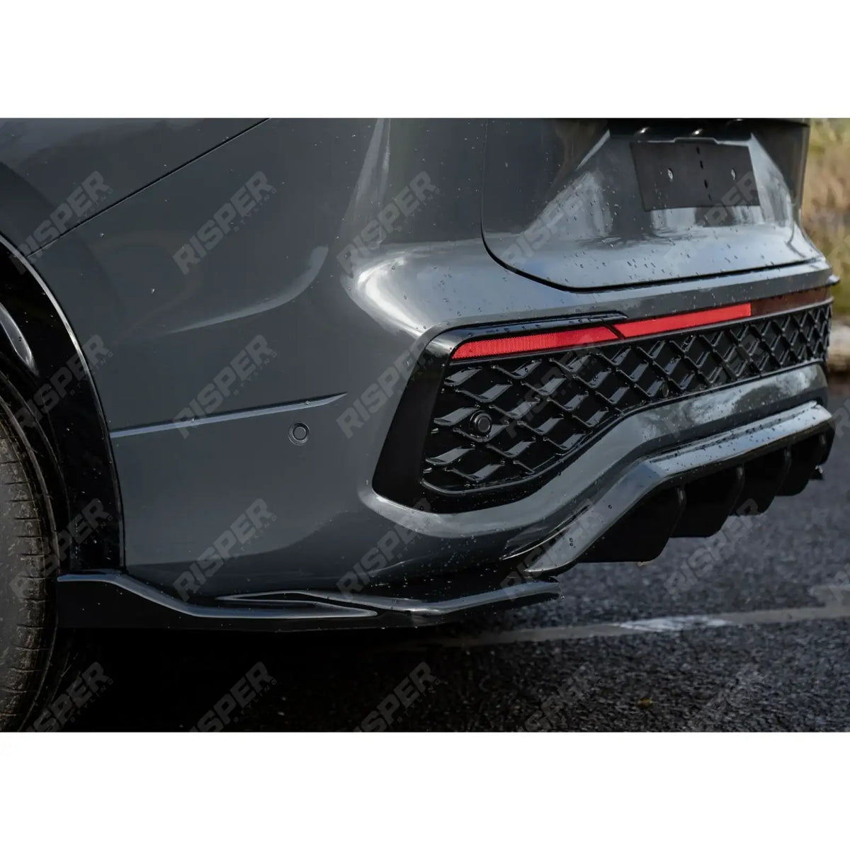 Rear Valance In Gloss Black For VW Tayron 2025 On