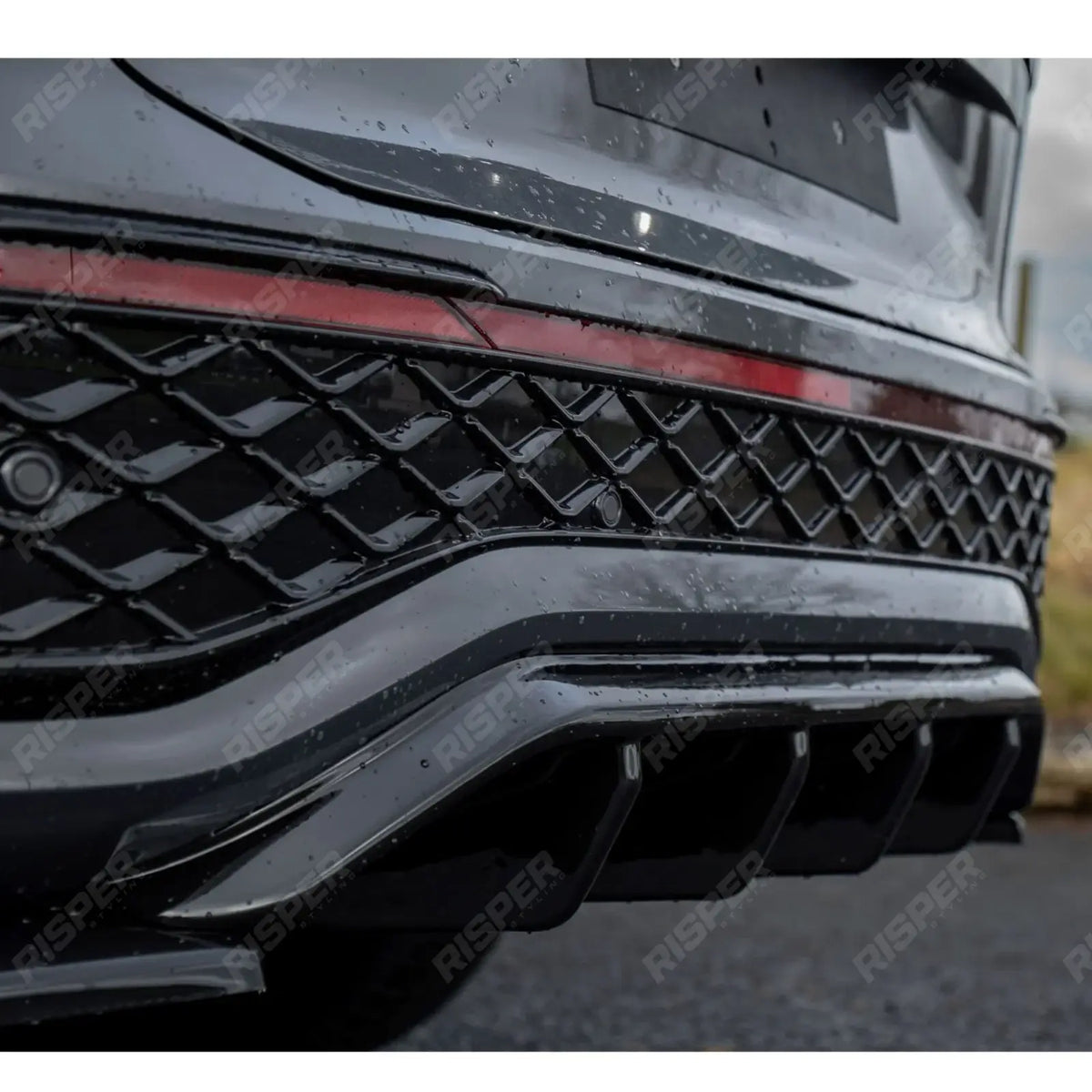 Rear Valance In Gloss Black For VW Tayron 2025 On