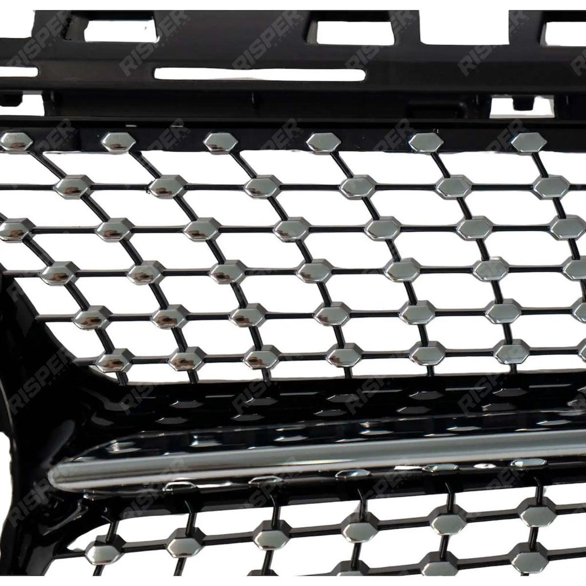 Replacement Chrome Silver Grille - Diamond AMG Look For Mercedes Benz A Class W176 2013-2015