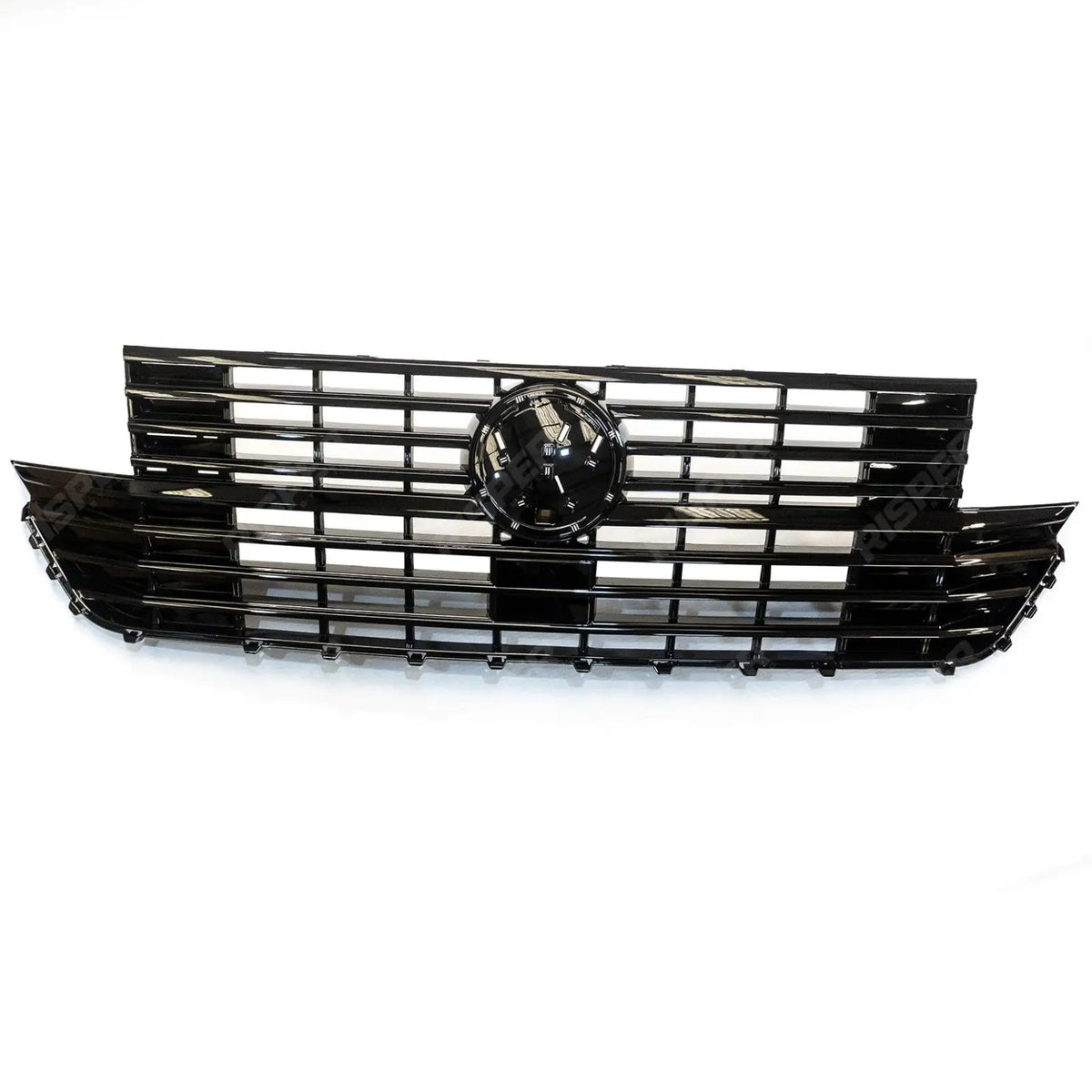 Replacement Front Grill Gloss Black For VW Transporter T6.1 2019 - 2024