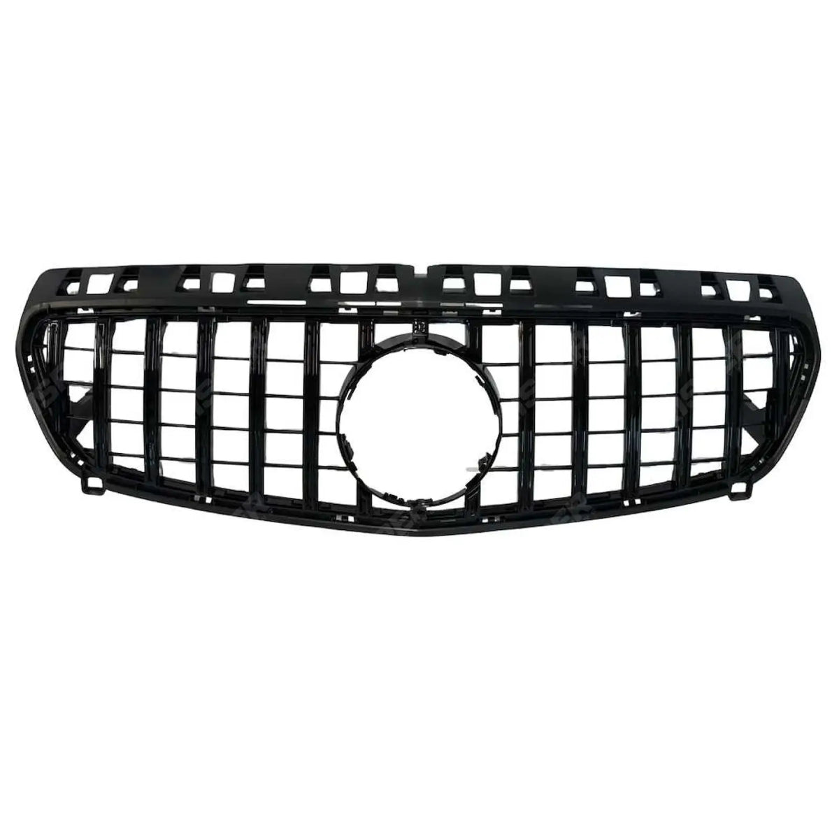 Replacement Front Grille In Gloss Black - GTR Look for Mercedes Benz A Class W176 2013-2015