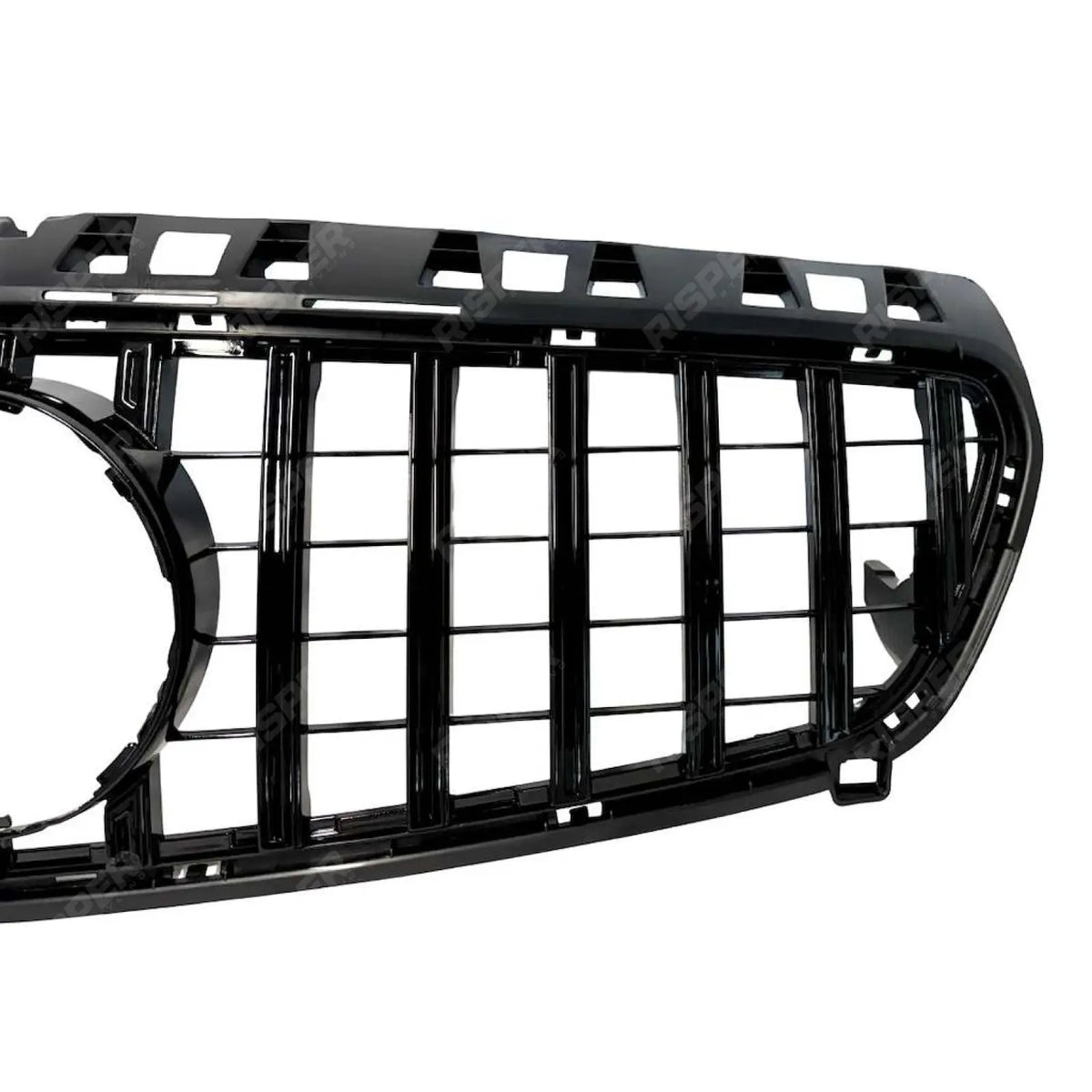 Replacement Front Grille In Gloss Black - GTR Look for Mercedes Benz A Class W176 2013-2015