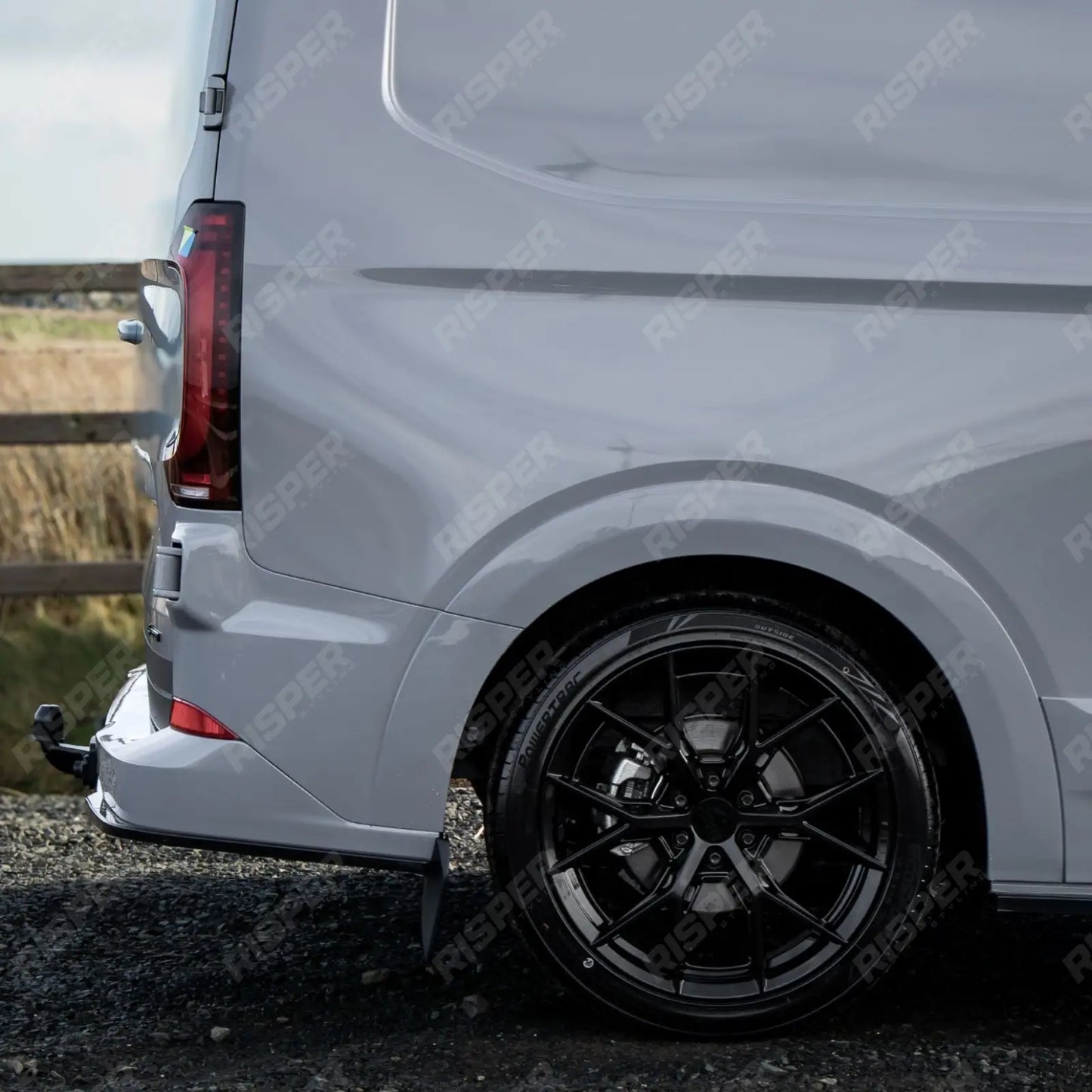 Ridge KN10 Gloss Black 6X120 20 Inch Alloy With Tyre & TPMS Package 245/40/20