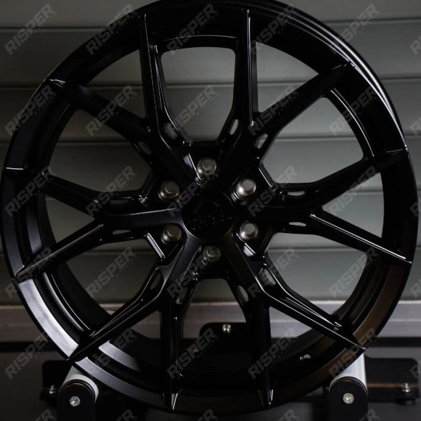 Ridge KN10 Gloss Black 6X120 20 Inch Alloy With Tyre & TPMS Package 245/40/20