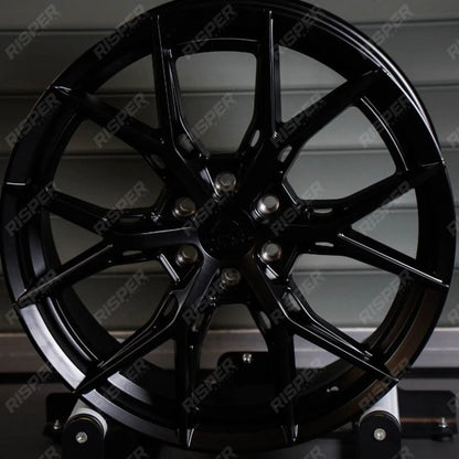 Ridge KN10 Gloss Black 6X120 20 Inch Alloy With Tyre & TPMS Package 245/40/20