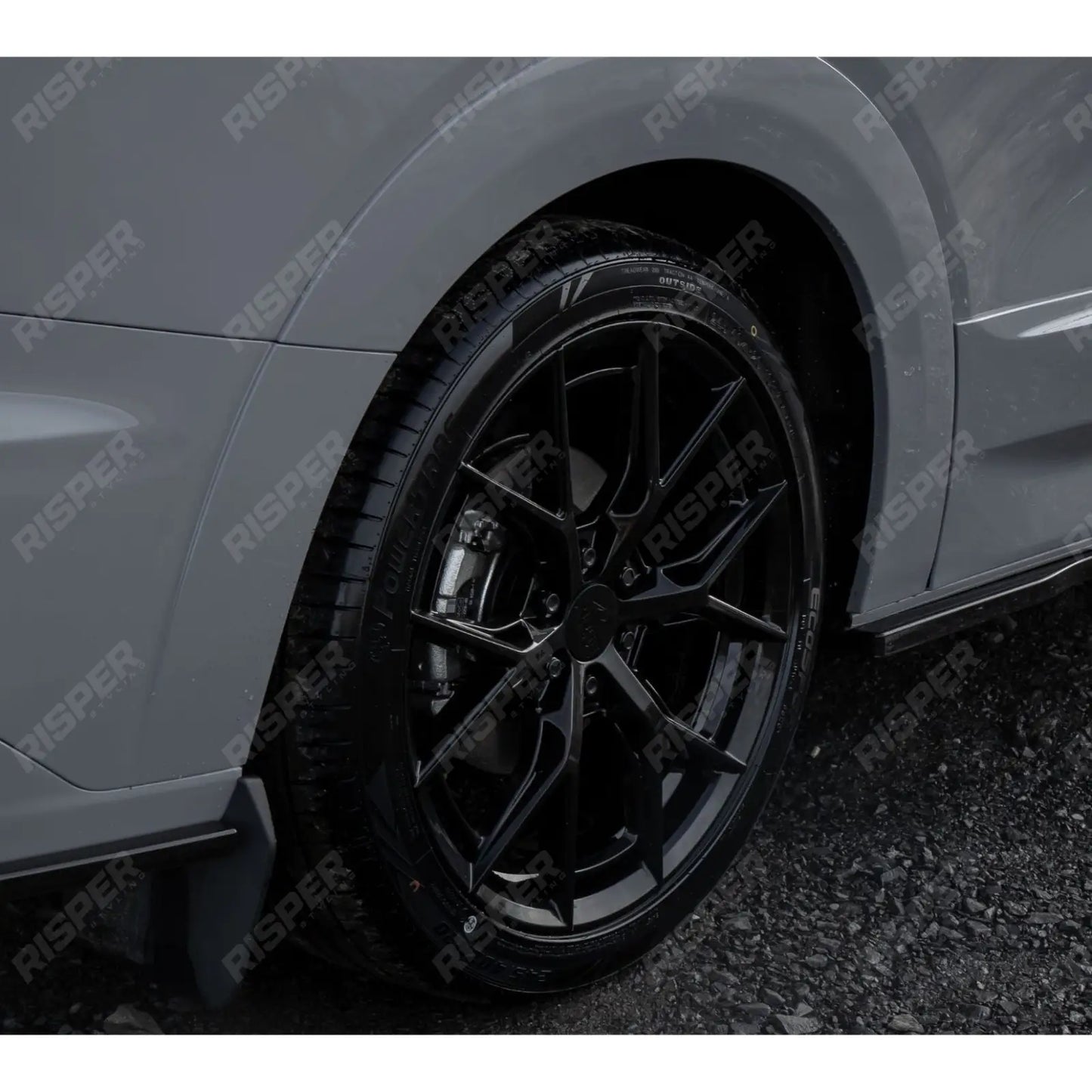 Ridge KN10 Gloss Black 6X120 20 Inch Alloy With Tyre & TPMS Package 245/40/20