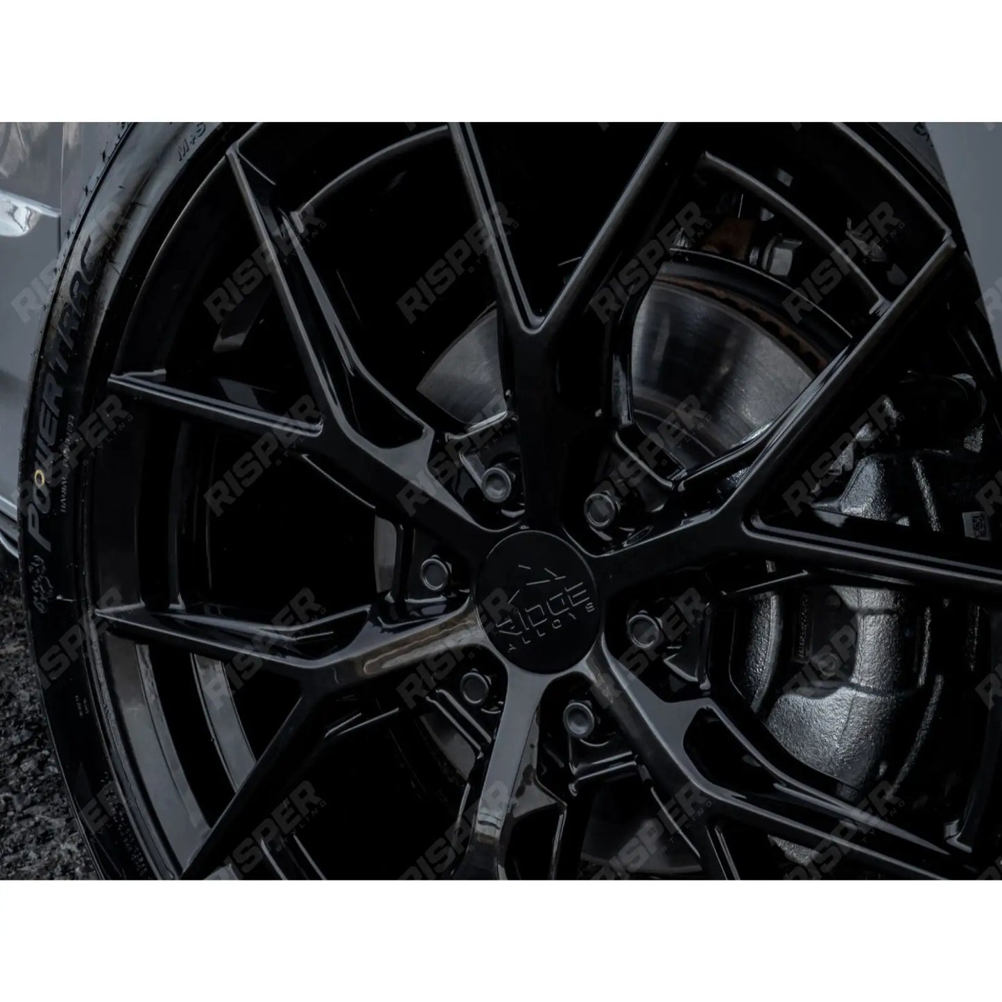 Ridge KN10 Gloss Black 6X120 20 Inch Alloy With Tyre & TPMS Package 245/40/20