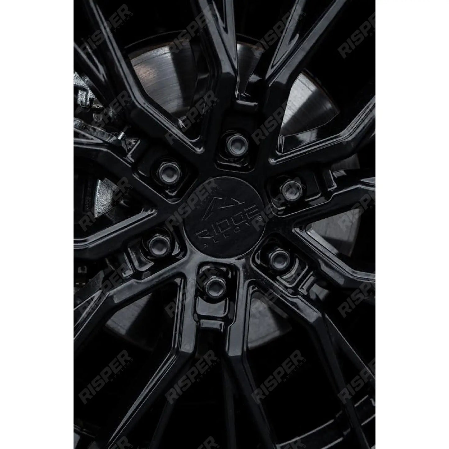Ridge KN12 Gloss Black 6X120 20 Inch Alloys With Tyre & TPMS Package 245/40/20