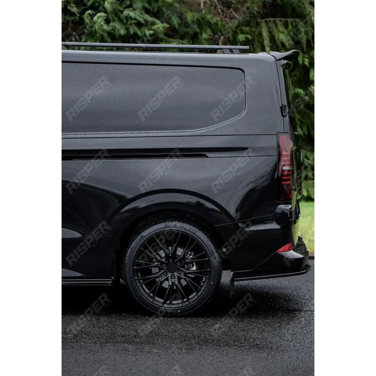 Ridge KN12 Gloss Black 6X120 20 Inch Alloys With Tyre & TPMS Package 245/40/20