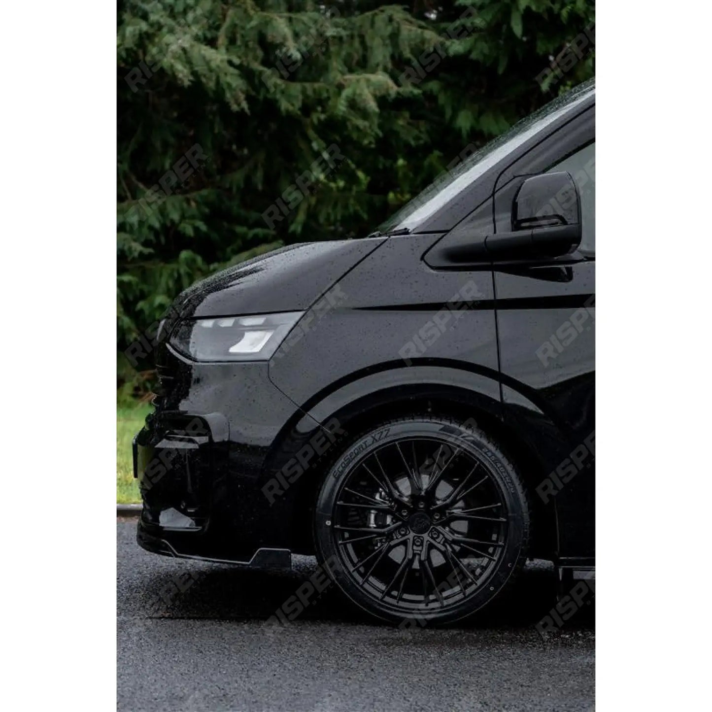 Ridge KN12 Gloss Black 6X120 20 Inch Alloys With Tyre & TPMS Package 245/40/20