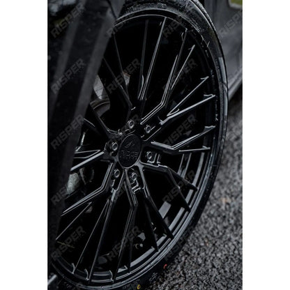 Ridge KN12 Gloss Black 6X120 20 Inch Alloys With Tyre & TPMS Package 245/40/20