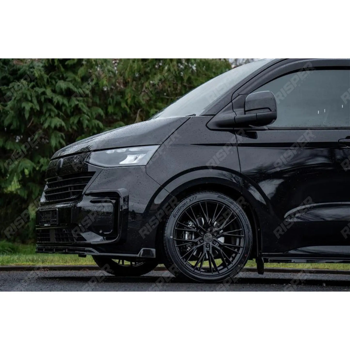 Ridge KN12 Gloss Black 6X120 20 Inch Alloys With Tyre & TPMS Package 245/40/20