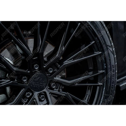 Ridge KN12 Gloss Black 6X120 20 Inch Alloys With Tyre & TPMS Package 245/40/20