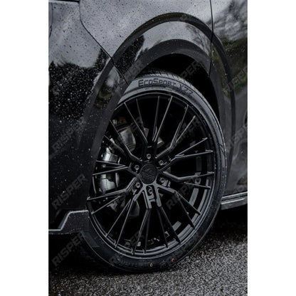 Ridge KN12 Gloss Black 6X120 20 Inch Alloys With Tyre & TPMS Package 245/40/20