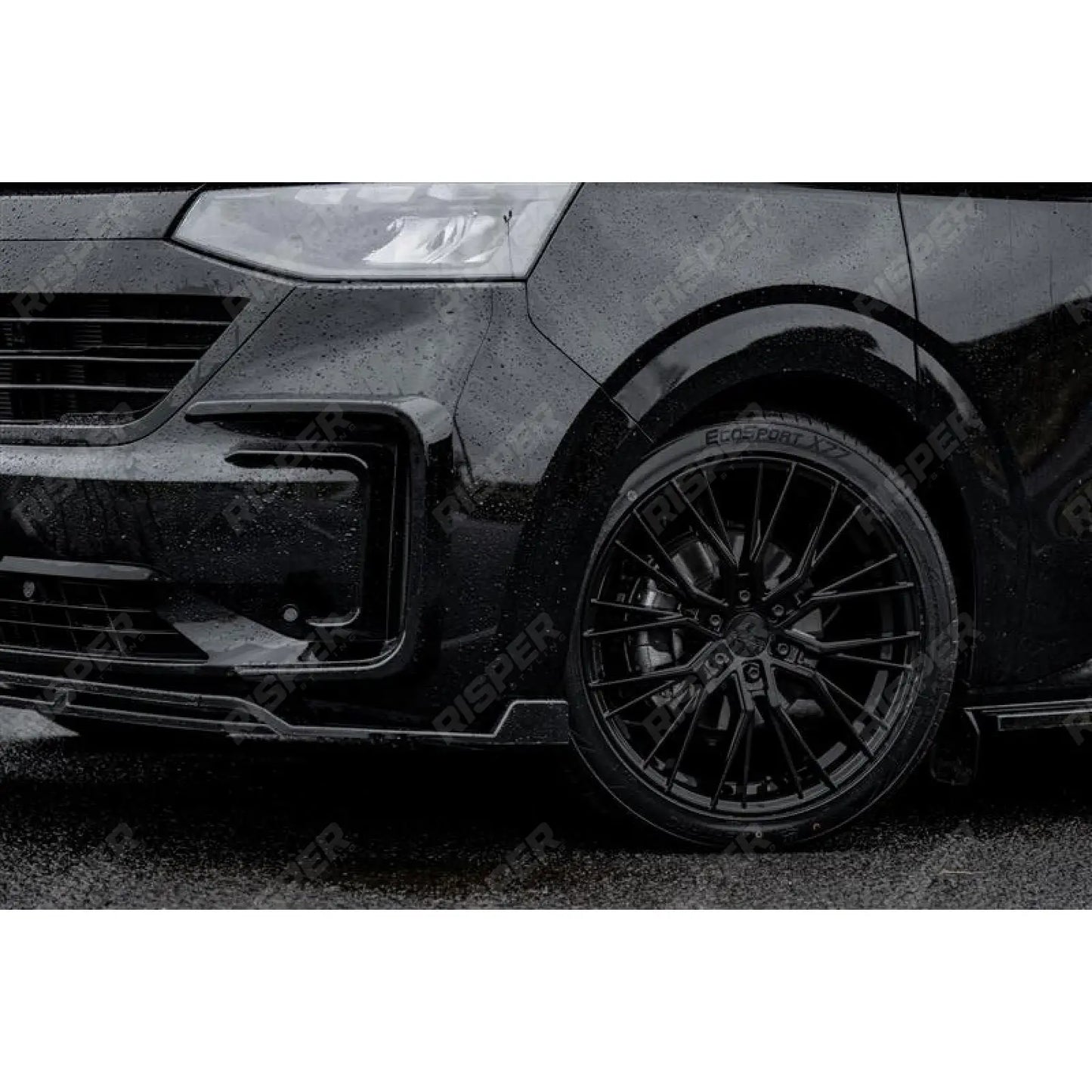 Ridge KN12 Gloss Black 6X120 20 Inch Alloys With Tyre & TPMS Package 245/40/20