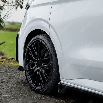 Ridge KN12 Gloss Black 6X120 20 Inch Alloys With Tyre & TPMS Package 245/40/20