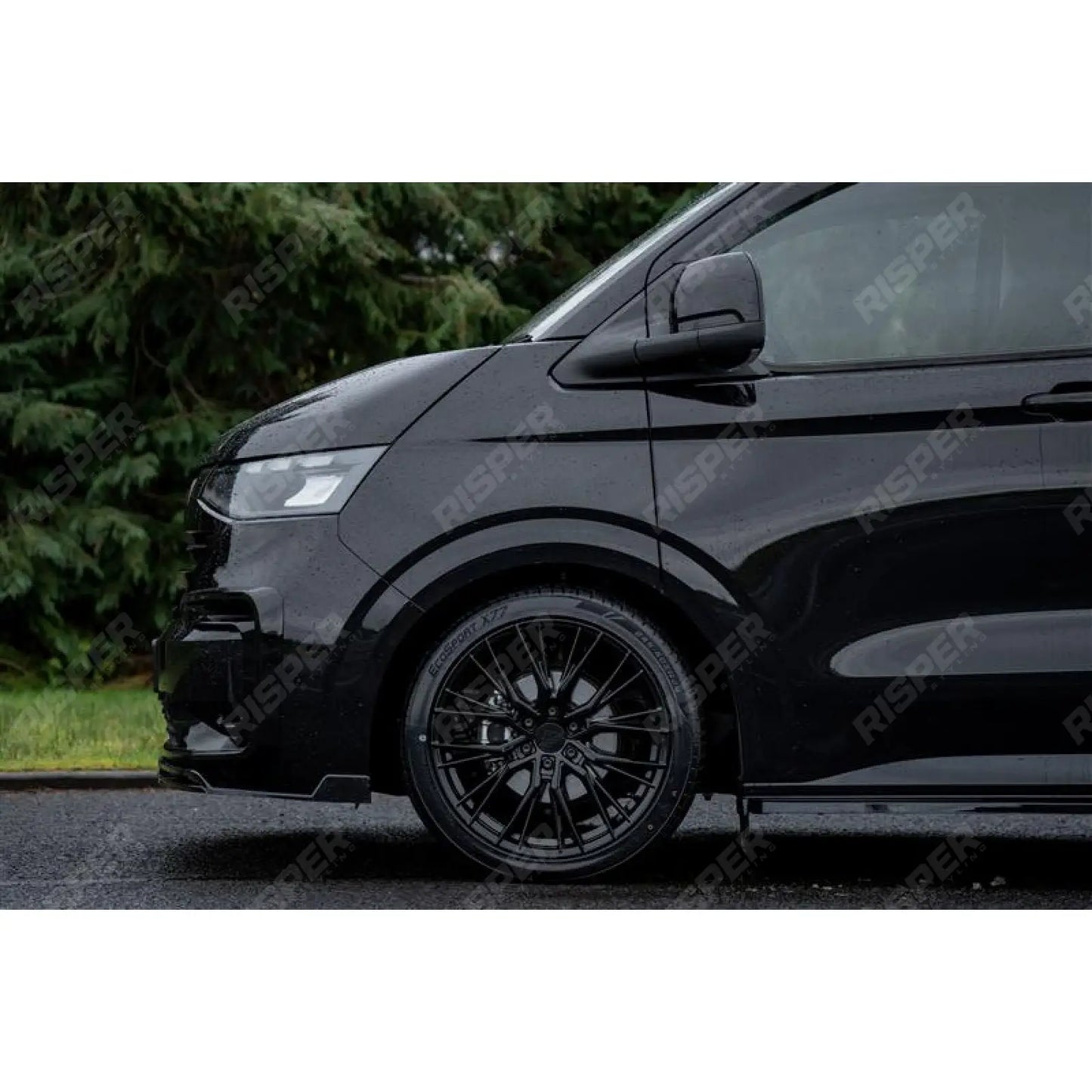 Ridge KN12 Gloss Black 6X120 20 Inch Alloys With Tyre & TPMS Package 245/40/20