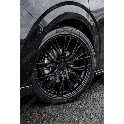 Ridge KN12 Gloss Black 6X120 20 Inch Alloys With Tyre & TPMS Package 245/40/20