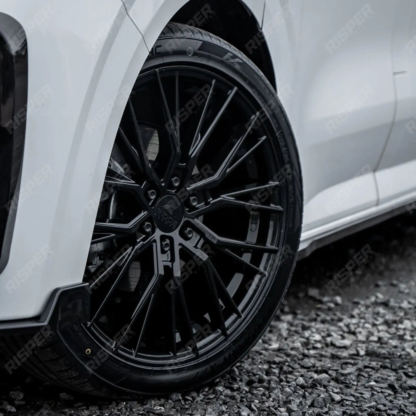 Ridge KN12 Gloss Black 6X120 20 Inch Alloys With Tyre & TPMS Package 245/40/20